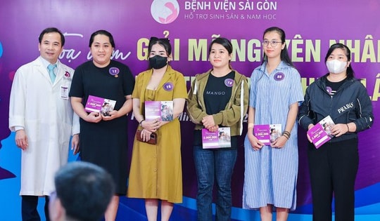 Tham gia tọa đàm y khoa hiện thực hóa giấc mơ làm ba mẹ