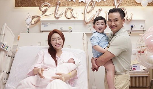 Con gái mới sinh của Chi Bảo và vợ doanh nhân: Chuẩn công chúa nhà giàu