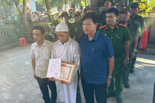 Đề nghị công nhận liệt sĩ cho tổ viên tổ bảo vệ an ninh trật tự