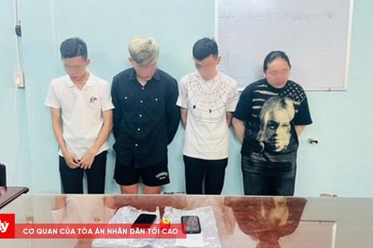 Bắt quả tang nhóm đối tượng chuẩn bị mở “tiệc ma túy”