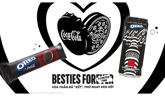 OREO® và Coca-Cola® trở thành “Bestie”, đánh dấu tình bạn bằng sự kiện ra mắt thức uống và bánh quy phiên bản giới hạn được giới trẻ săn đón