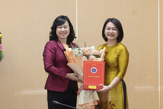 Bộ Y tế bổ nhiệm tân nữ Cục trưởng Cục An toàn thực phẩm và Chánh Văn phòng Bộ