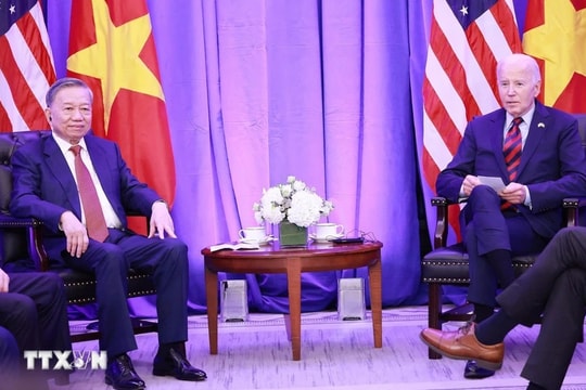 Tổng Bí thư, Chủ tịch nước Tô Lâm gặp Tổng thống Hoa Kỳ Joe Biden