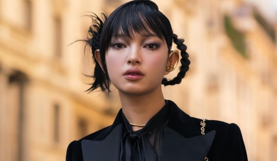 Bạn gái rapper Binz tỏa sáng, chiếm trọn 'spotlight' tại tuần lễ thời trang quốc tế