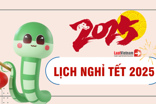 Lịch nghỉ Tết 2025 là bao nhiêu ngày? Nghỉ vào thứ mấy?