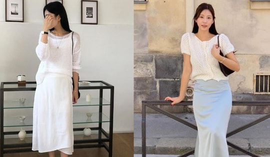 10 cách diện chân váy suông đơn giản mà đẹp trong mùa thu