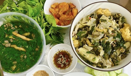 Bố chồng ở Hải Phòng nấu loạt mâm cơm, con dâu khoe khắp mạng xã hội