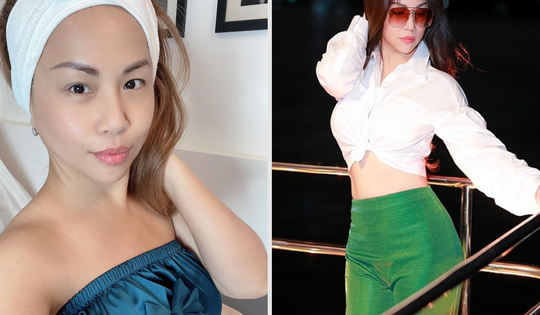 Sắc vóc đồng hồ cát của nữ ca sĩ hải ngoại hot nhất nhì 'Chị đẹp đạp gió'