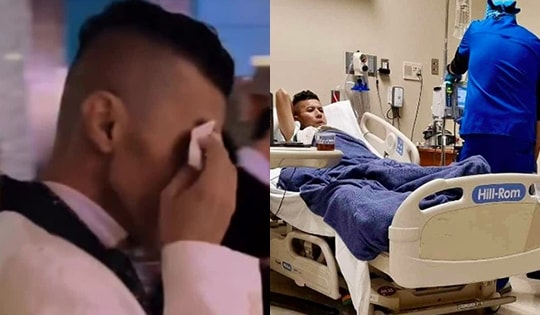 Kasim Hoàng Vũ phải tiêm thuốc giảm đau, chờ đợi phẫu thuật vì lý do này