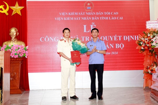 Bổ nhiệm, chỉ định Bí thư Ban Cán sự Đảng, Viện trưởng Viện Kiểm sát Nhân dân tỉnh