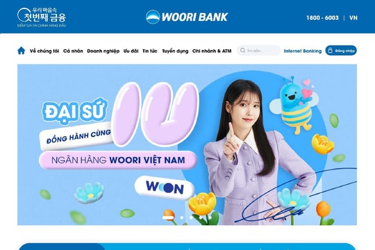 Ngân hàng Woori Việt Nam ra mắt website mới