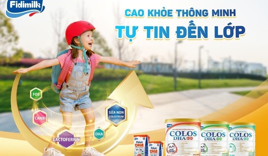 Giải pháp dinh dưỡng cho sự phát triển khỏe mạnh của trẻ