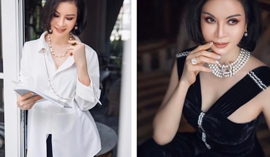 MC Thanh Mai gợi ý phối đồ đen - trắng thanh lịch, không bao giờ lỗi mốt