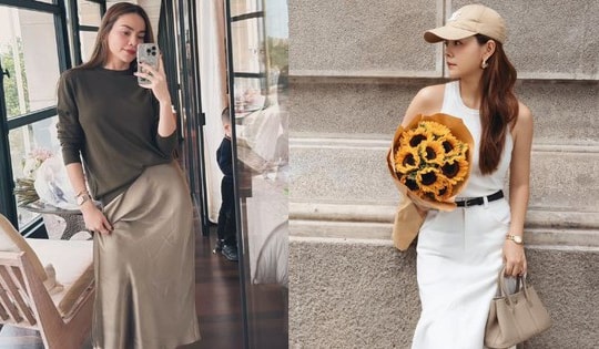 4 mỹ nhân Việt mặc chân váy đẹp, là nguồn tham khảo cho phụ nữ trên 40 tuổi