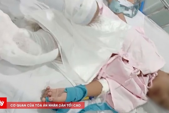 Công an thông tin vụ bé trai nghi bị cha tạt nước sôi