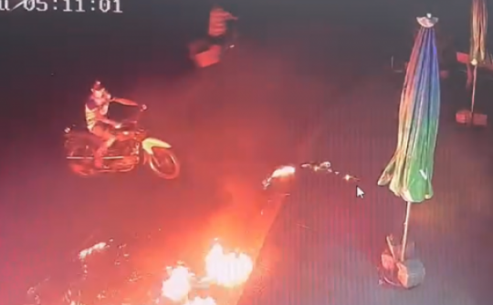 Nghi phạm ném bom xăng vào chi nhánh ngân hàng bị bắt