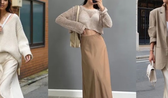 Cách phối đồ với một chiếc váy lụa