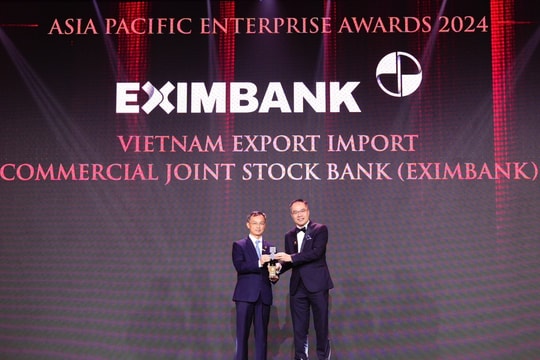 Eximbank nhận giải thưởng Doanh nghiệp xuất sắc Châu á 2024