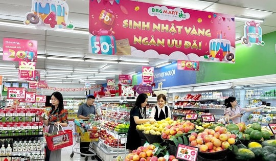 BRGMart tưng bừng khuyến mại mừng "Sinh nhật vàng, ngàn ưu đãi"