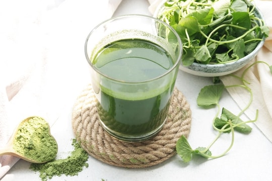 Nên uống nước rau má vào thời điểm nào trong ngày?