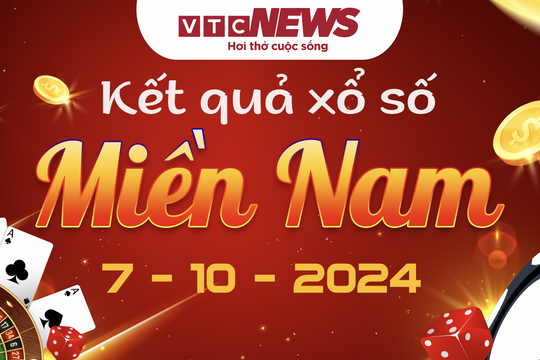 XSMN 7/10 - Trực tiếp kết quả xổ số miền Nam hôm nay 7/10/2024 - XSMN thứ Hai
