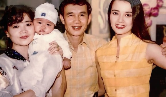 Vô tình khoe ảnh gia đình, Vân Dung khiến fan trầm trồ nhan sắc bố mẹ đẻ