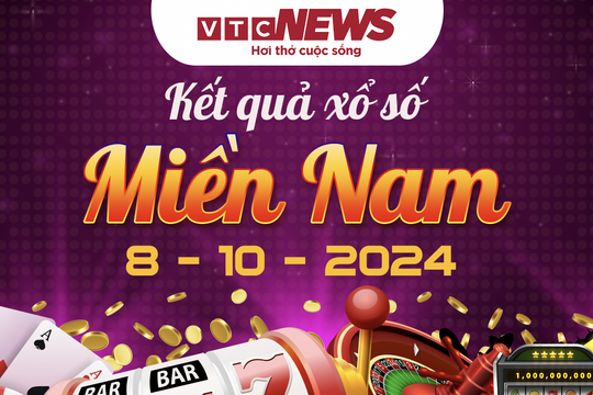 XSMN 8/10 - Trực tiếp kết quả xổ số miền Nam hôm nay 8/10/2024 - XSMN thứ Ba