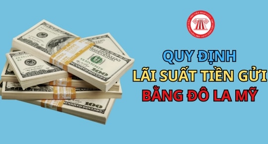 Quy định lãi suất tiền gửi bằng đô la Mỹ tại ngân hàng nước ngoài từ 20/11/2024