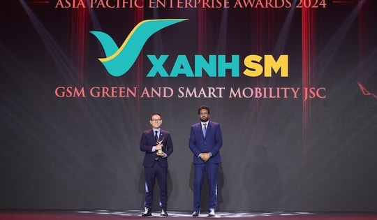Xanh SM tiếp tục giành cú đúp Giải thưởng Doanh nghiệp châu Á - APEA 2024