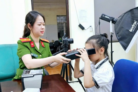 Đã cấp hơn 9,58 triệu thẻ Căn cước, trong đó hơn 3,17 triệu thẻ cho trẻ em dưới 6 tuổi