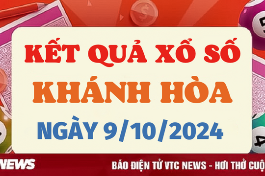 XSKH 9/10 - Kết quả xổ số Khánh Hòa hôm nay 9/10/2024 - XSKH thứ Tư