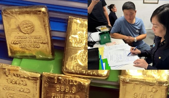 Hải quan Nội Bài ngăn chặn nhiều vụ buôn lậu vàng nhờ chuyển đổi số