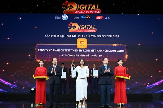 Giải pháp Truyền thông của Chicilon Media nhận giải thưởng Chuyển đổi số 2024