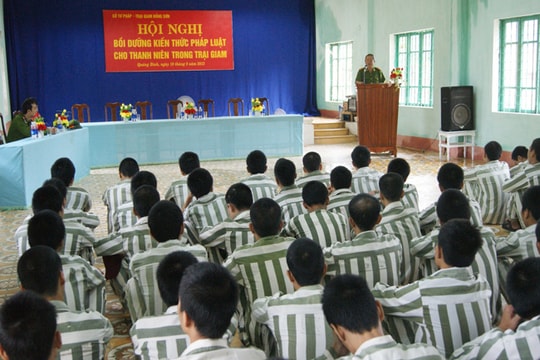 Quy định về xếp loại trong trường hợp lập công đối với phạm nhân