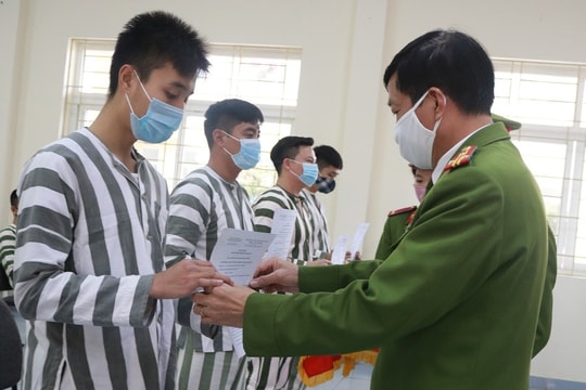 Tiêu chuẩn thi đua xếp loại chấp hành án phạt tù cho phạm nhân từ 15/11/2024