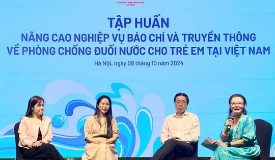 Tăng cường truyền thông nâng cao nhận thức phòng chống đuối nước cho trẻ em