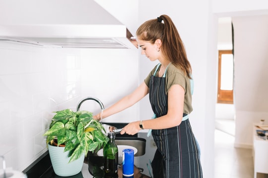 Chồng không cho tôi mua máy rửa bát