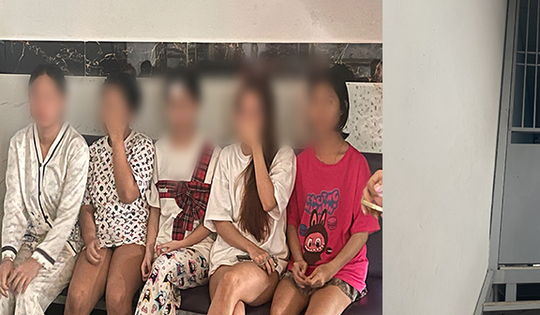 Giải cứu 6 nữ nhân viên cơ sở massage bị giam lỏng ở Bình Thuận