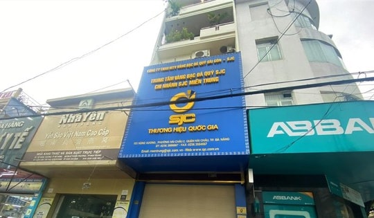 Cửa hàng SJC tại Đà Nẵng tiếp tục 'tạm ngưng giao dịch'