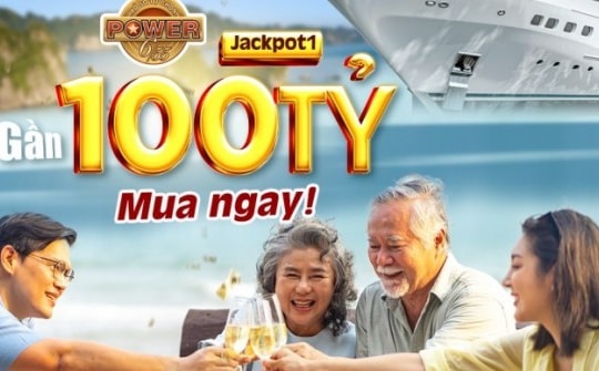 Jackpot của Power 6/55 tiếp tục hướng đến cột mốc 100 tỷ