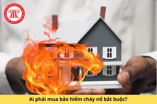 Các đối tượng phải mua bảo hiểm cháy nổ bắt buộc năm 2024?