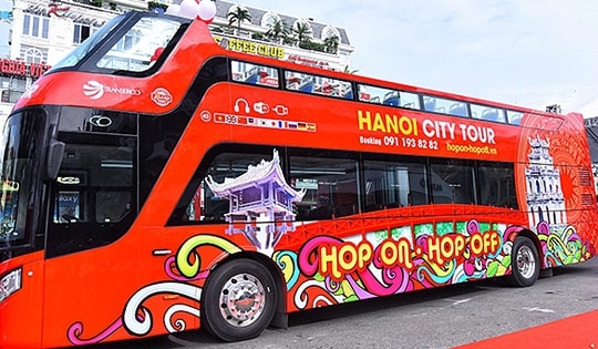 Miễn phí xe buýt 2 tầng nhân Ngày Giải phóng Thủ đô