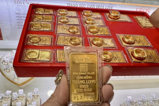 Giá vàng SJC, giá vàng nhẫn hôm nay ngày 11/10