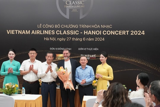 ‘Vietnam Airlines Classic - Hanoi Concert’ hòa cùng xu hướng du lịch âm nhạc