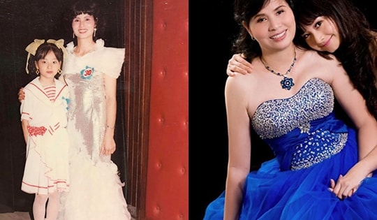 Diện mạo lúc trẻ của mẹ diễn viên Lan Phương