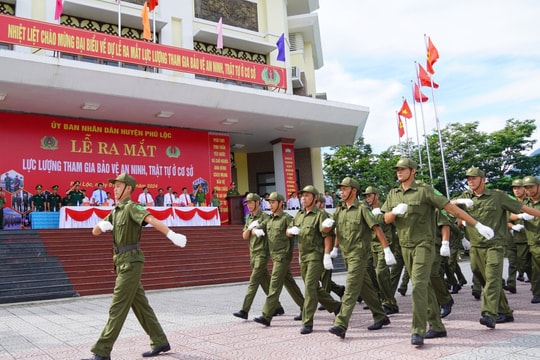 Đề xuất xét tặng Kỷ niệm chương cho thành viên bảo vệ an ninh, trật tự ở cơ sở