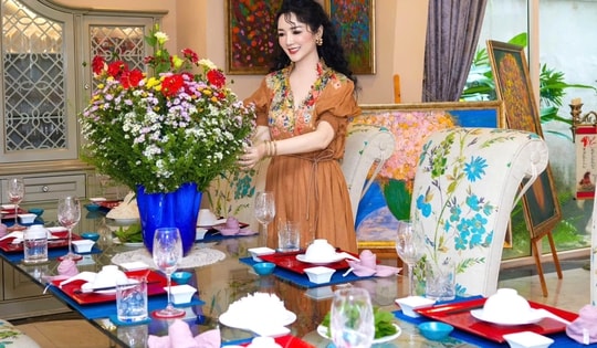 Giáng My trang hoàng biệt thự 1.000 m2 mở tiệc đãi bạn bè, hé lộ cuộc sống độc thân yên bình trong biệt thự sang