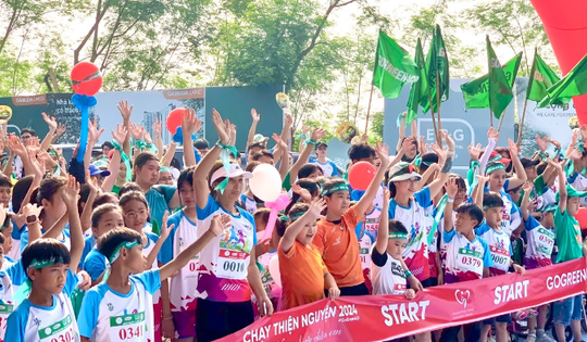 Giải chạy thiện nguyện vì trẻ em bại não lần thứ 6 diễn ra sôi động ở Thủ đô Hà Nội