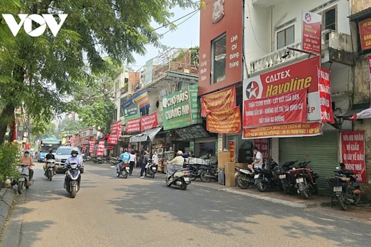 Hà Nội cưỡng chế thu hồi đất để mở rộng đường Nguyễn Tuân, dân chưa đồng thuận