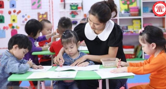 Chính sách hỗ trợ tài liệu và chi phí tập huấn đối với giáo viên mầm non dân lập, tư thục